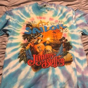 Jimmy buffet concert shirt tie dye